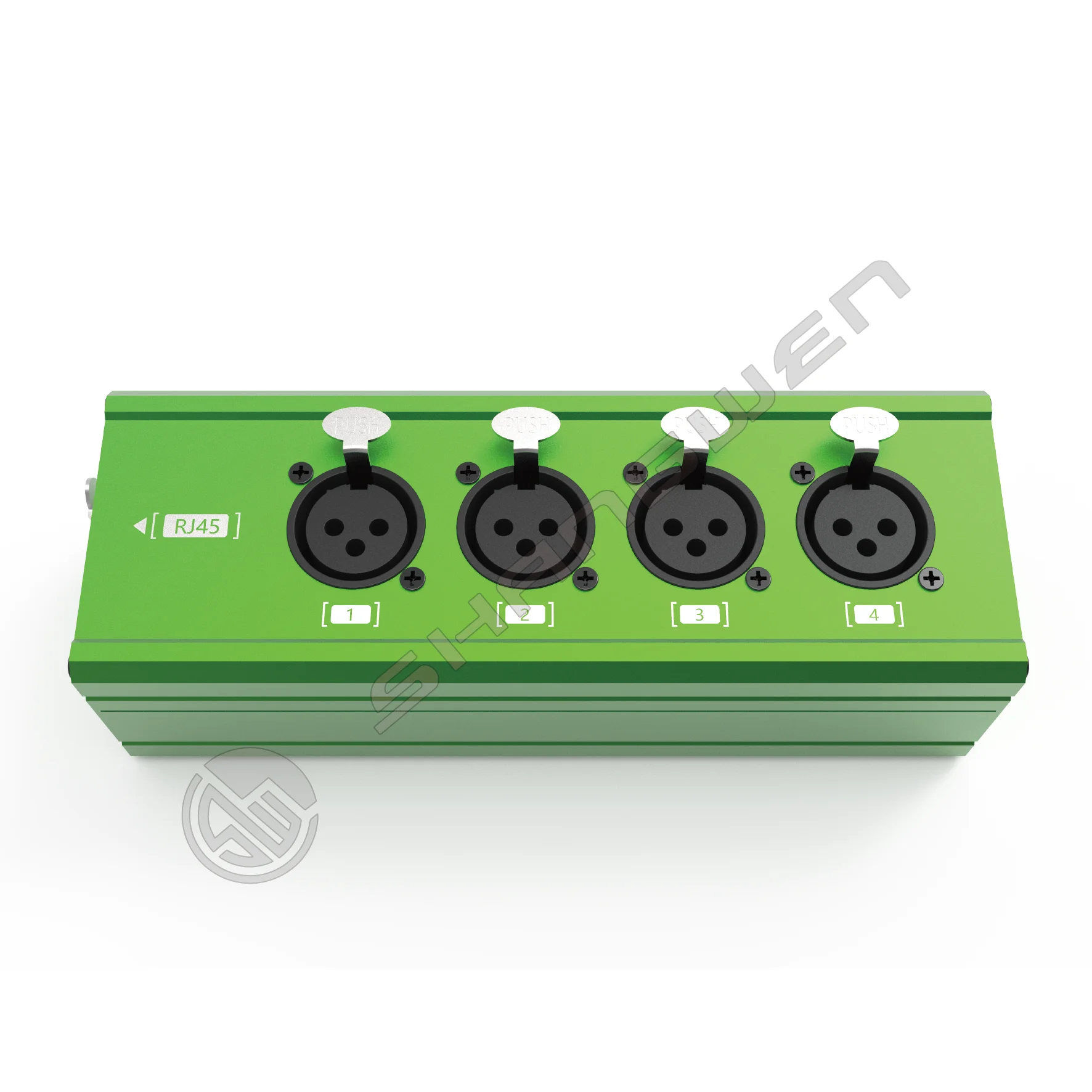 Audio DMX Network Cable Extender MAXIMON 4 Channel with RJ45 to 4 XLR Male Female Extender Box