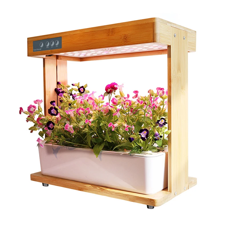 Phone App Remote Control New Designed Hydroponic Trough Plastic Nft Trays Growing System Black White Marketing Hot PVC Key Food