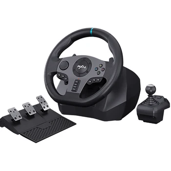 900 Degree Steering Wheel With Shifter And Pedals For Pc/ps3/ps4/xbox ...