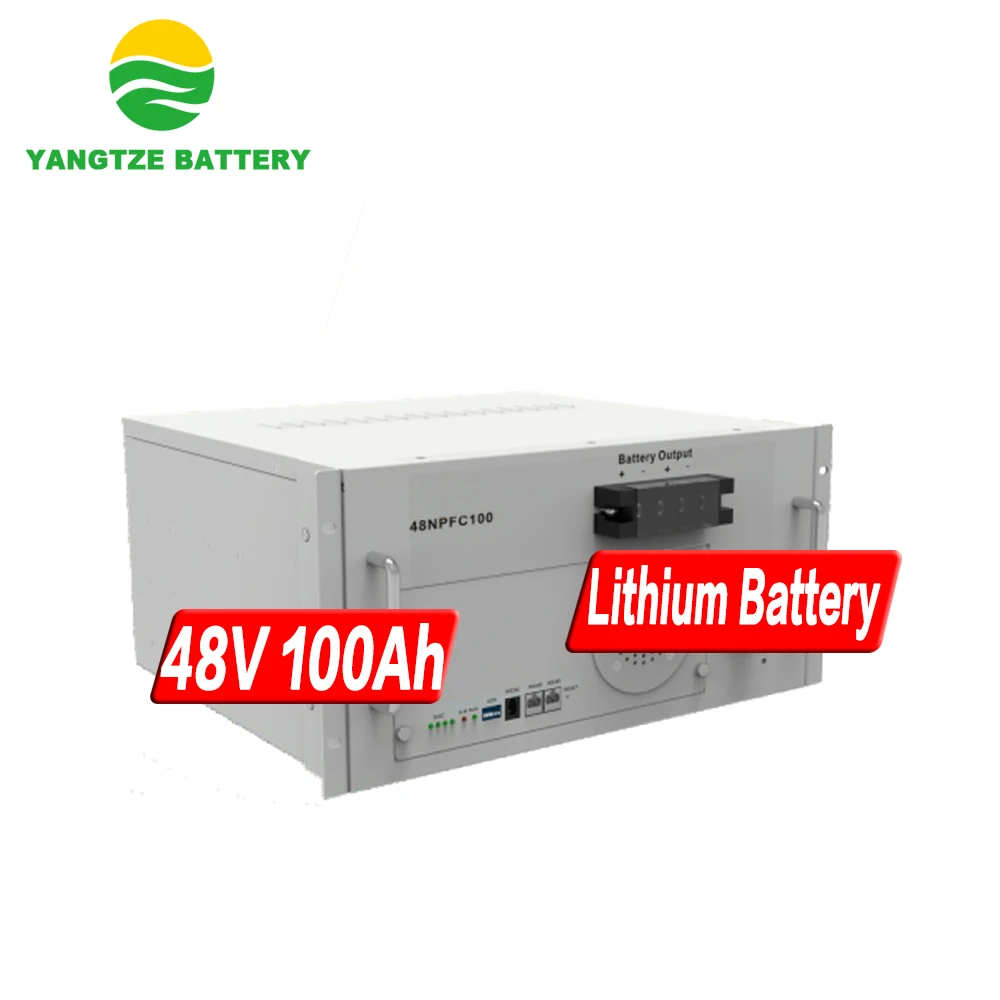 Yangtze large capacity rechargeable 48v 100ah lifepo4 lithium ion battery