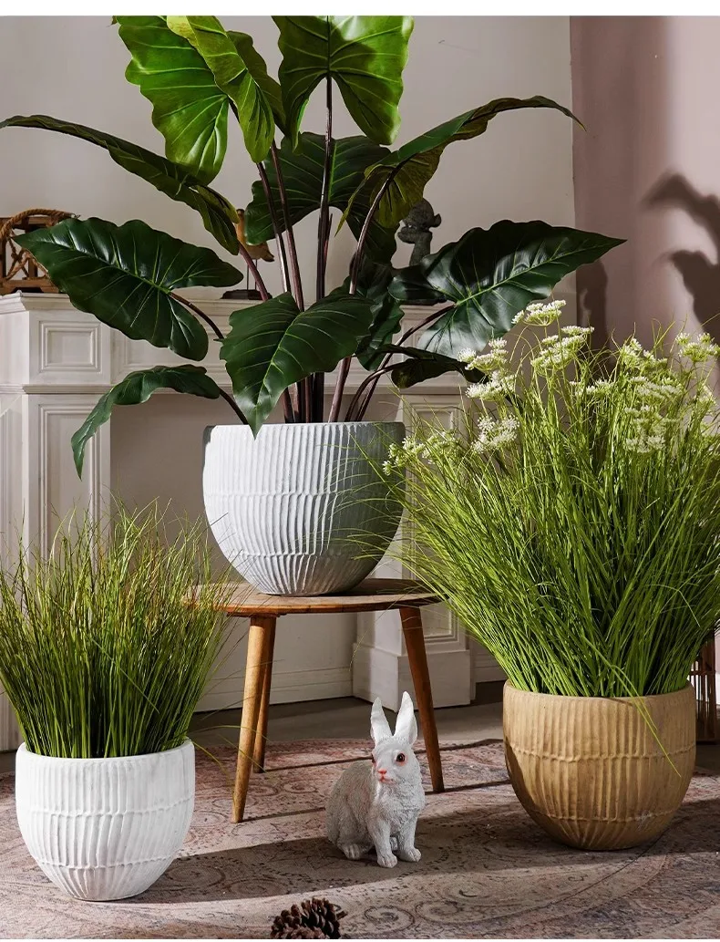 product factory direct mgo flower pot magnesium oxide planter fiber clay lightweight cement decorative indoor outdoor oem manufacturer-9