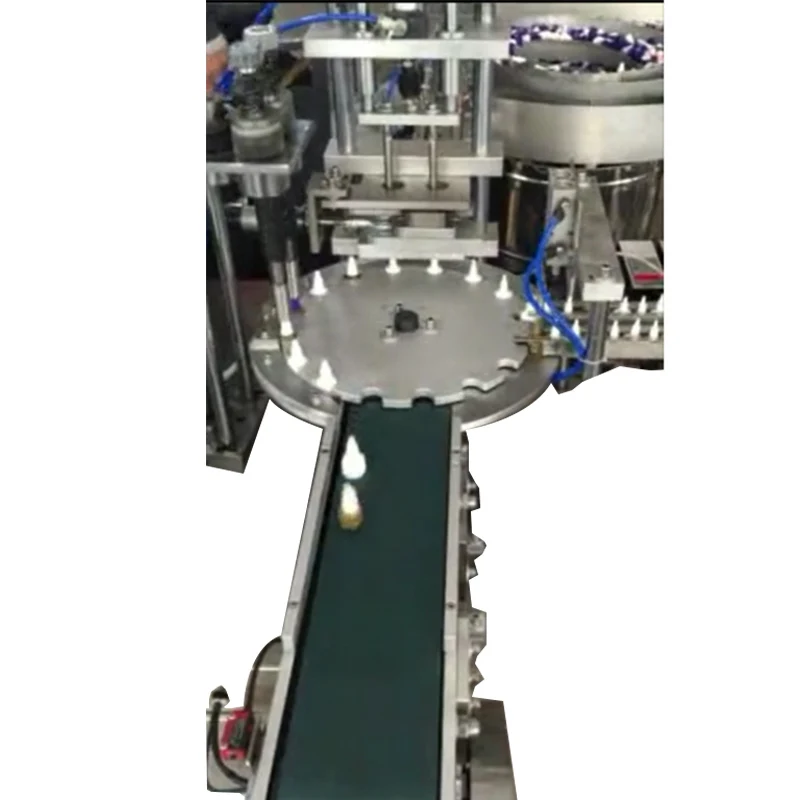 Complete Automatic High Quality Good Service Stable Function Plastic Cap Lid Closer Assembly Plug Gasket Machine