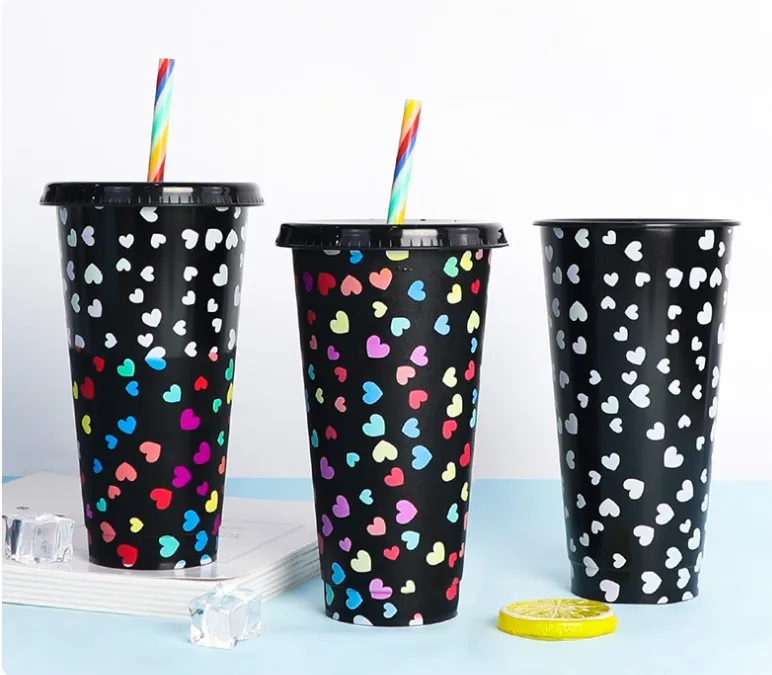 22oz Stripled Paper Milkshake Cup, Cups Paper Milkshake