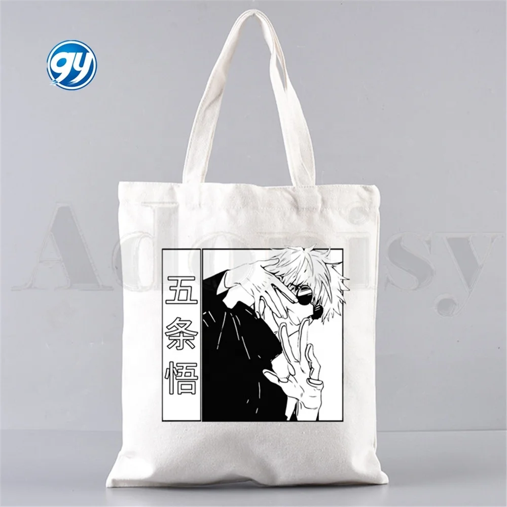 Gojo Satoru Jujutsu Kaisen Cartoon Hip Hop Handbags Shoulder Bags ...