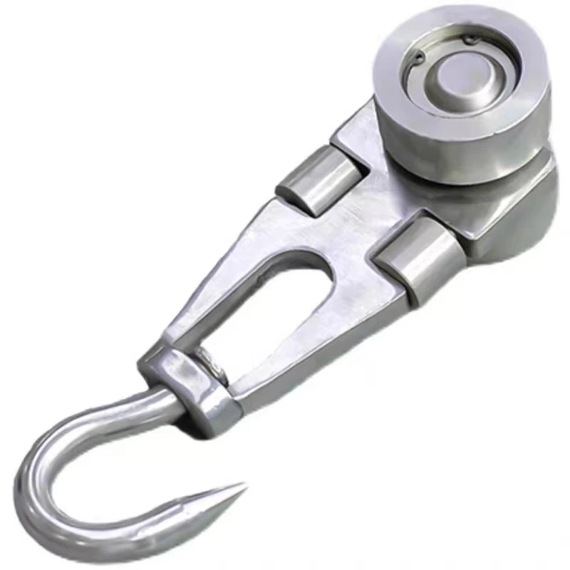 Slaughterhouse slaughter line pulley hook