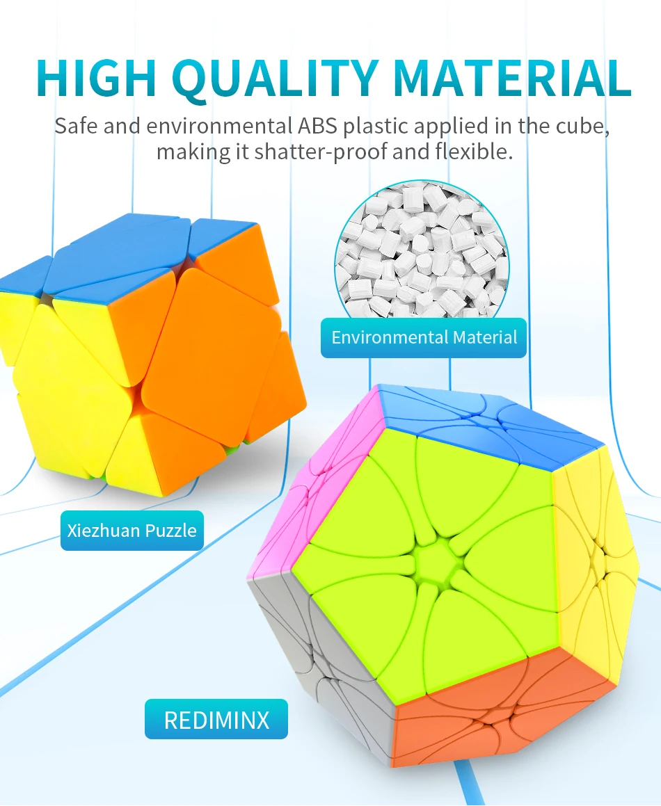 MoYu MeiLong Twist Cube Educational Toys Puzzle Magic Cube for Kids