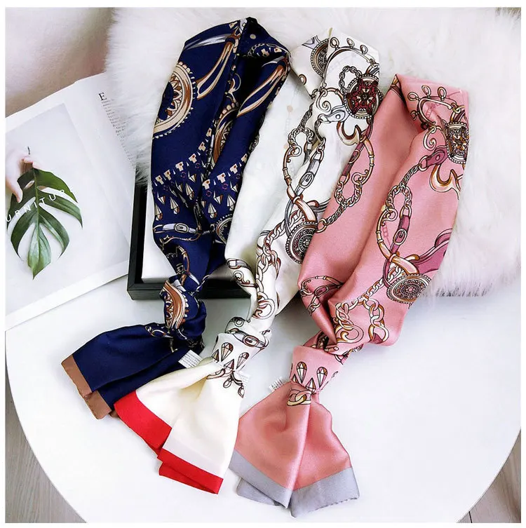 partiellement en mousseline de soie-Optik defête-Mode Nouveau FETE foulards beaucoup de couleurs/motifs
