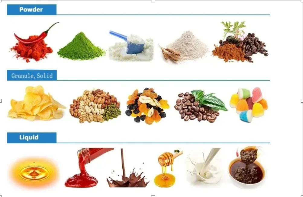 Cooking Powder Packets Direct Selling Pre Made Pouch Spices Packing Semi Automatic Auger ...