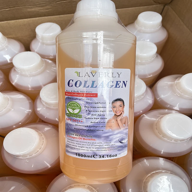 1000ml Gluta Whitening Oil High Quality Pure Essen Oil Plant Whitening