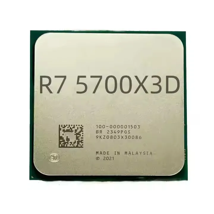 AMD Ryzen 7 5700X3D - 8-Core, 16-Thread CPU for Desktop