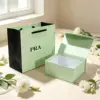 Light green-dada-style box gift bag-gift box-175125
