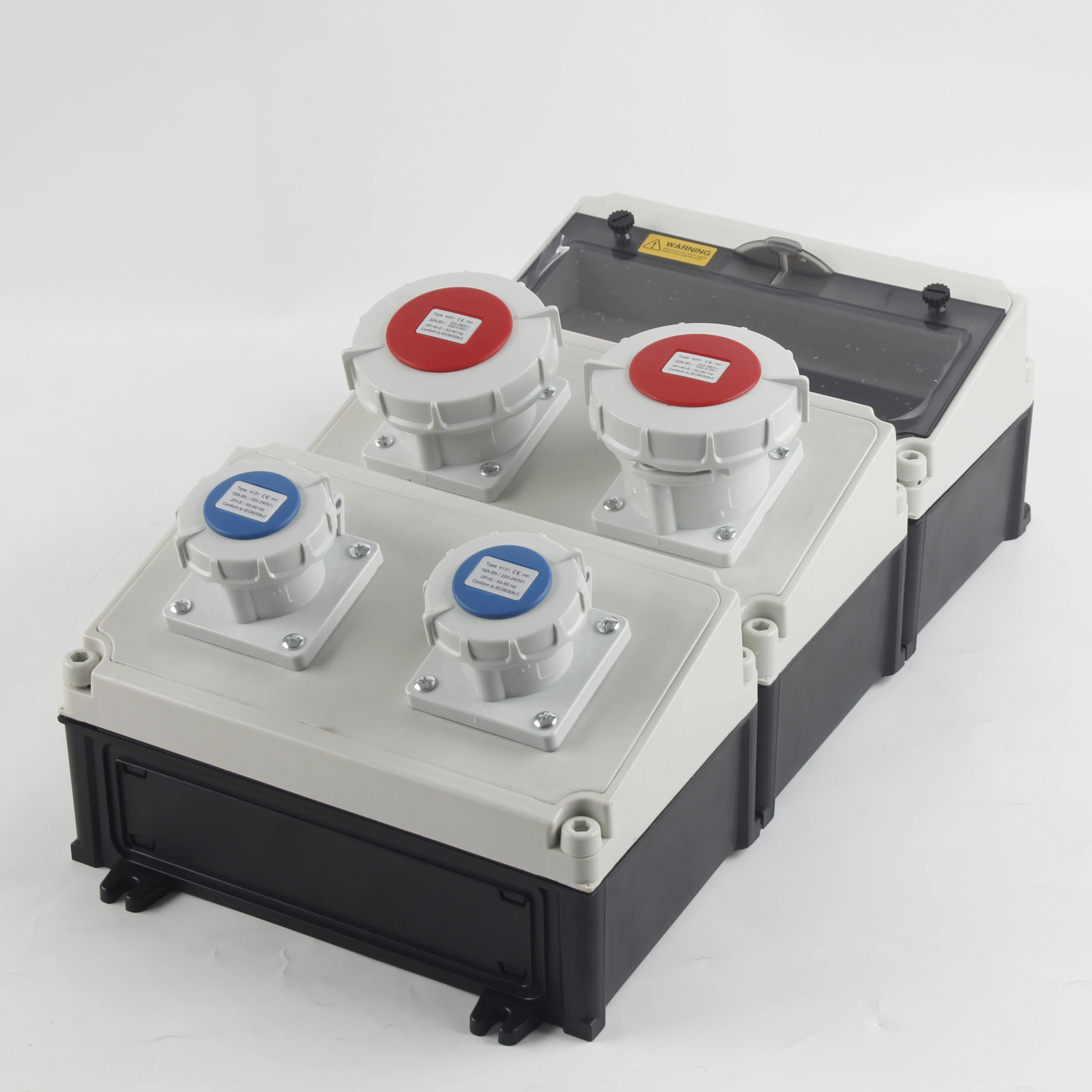 IP67 Distribution Box Combination Socket Box ZHW008 Combination Socket ...