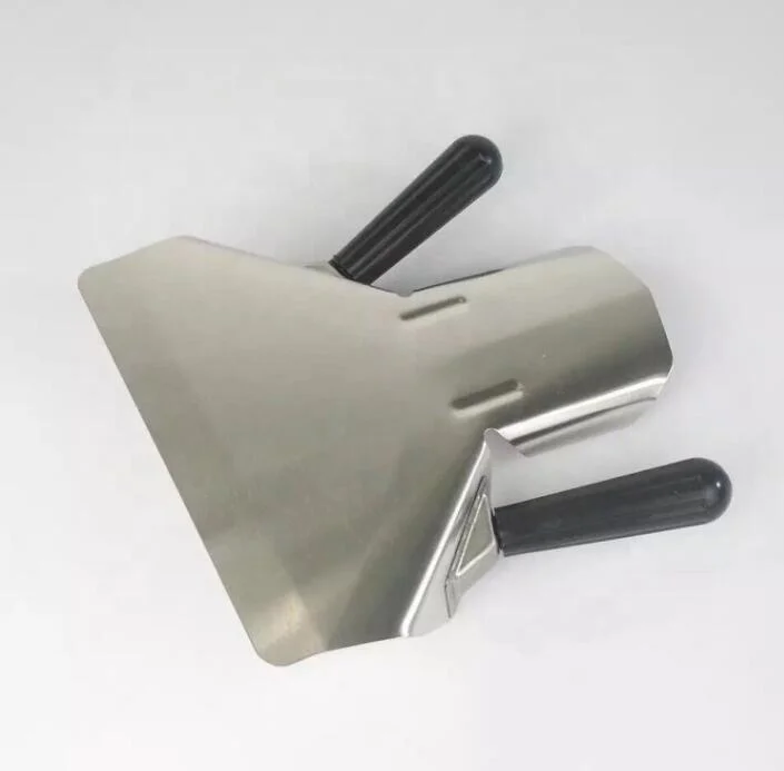 Commercial French Fry Scoop, Left - Stainless Steel Bagger