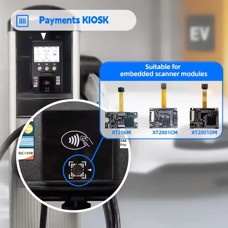 XT206M XTIOT Factory E Payment Solutions Digital Payment QR Code Barcode Scanner Manufacturer