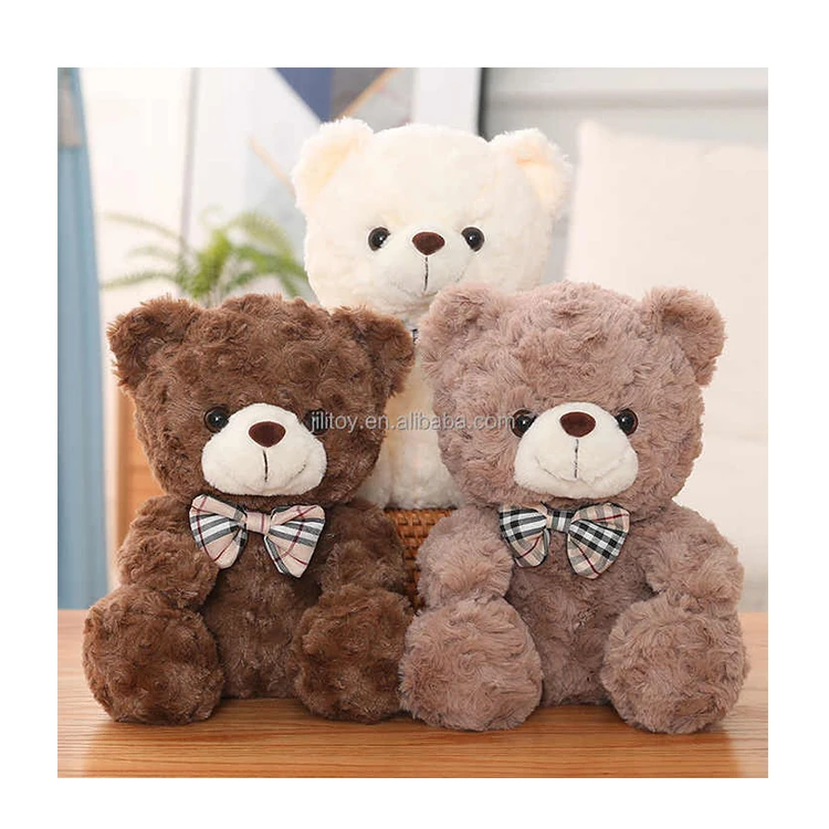 Low Moq Custom Teddy Bears Bulk Plush Toy Stuffed Animal Soft Teddy Bear Plush Toys Names