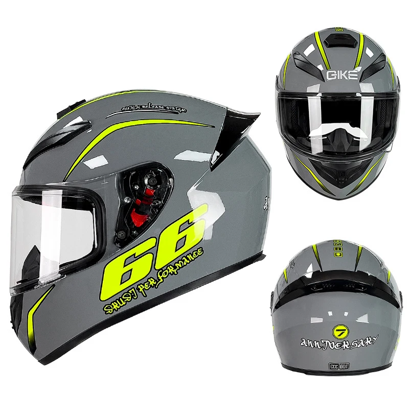 DOT ECE R2206 Certified Full Face Helmets for Motorcycles