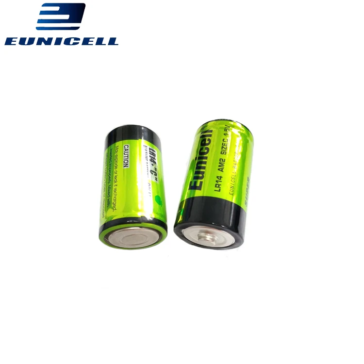 LR14 C 1,5V alkaline battery. Blister of 2 pieces