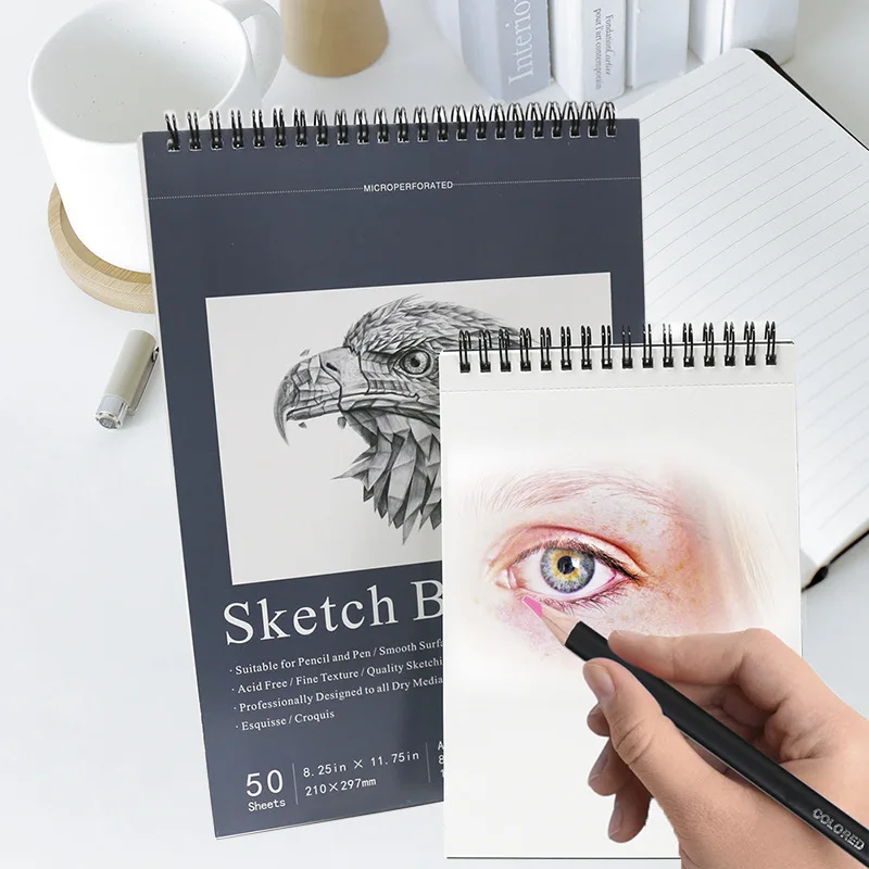 Sketching book a4a5 Blank drawing book Student art  paper picture book Wholesale available