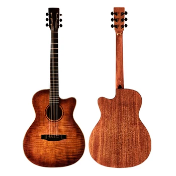 Guitar Manufacturer 41 inch high quality acoustic electric guitar cutaway