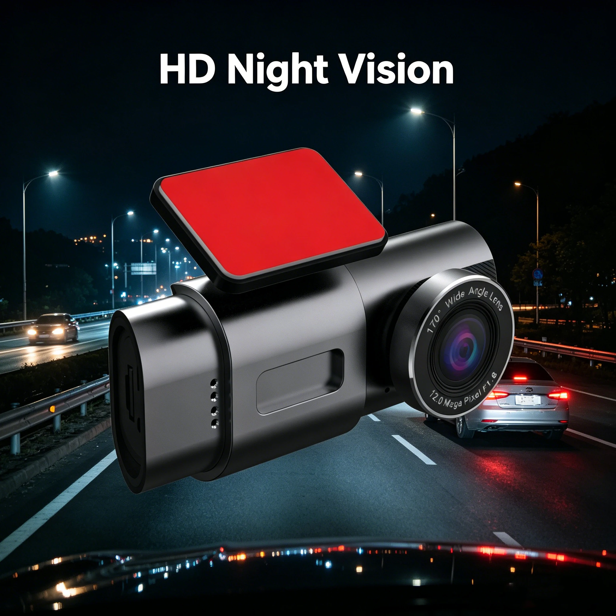 VS1142 4K Ultra HD Cars Dash Cam Front Rear Dual Lens Full HD Car Camera Video Recorder DVR Driving Recorder for Most Vehicles