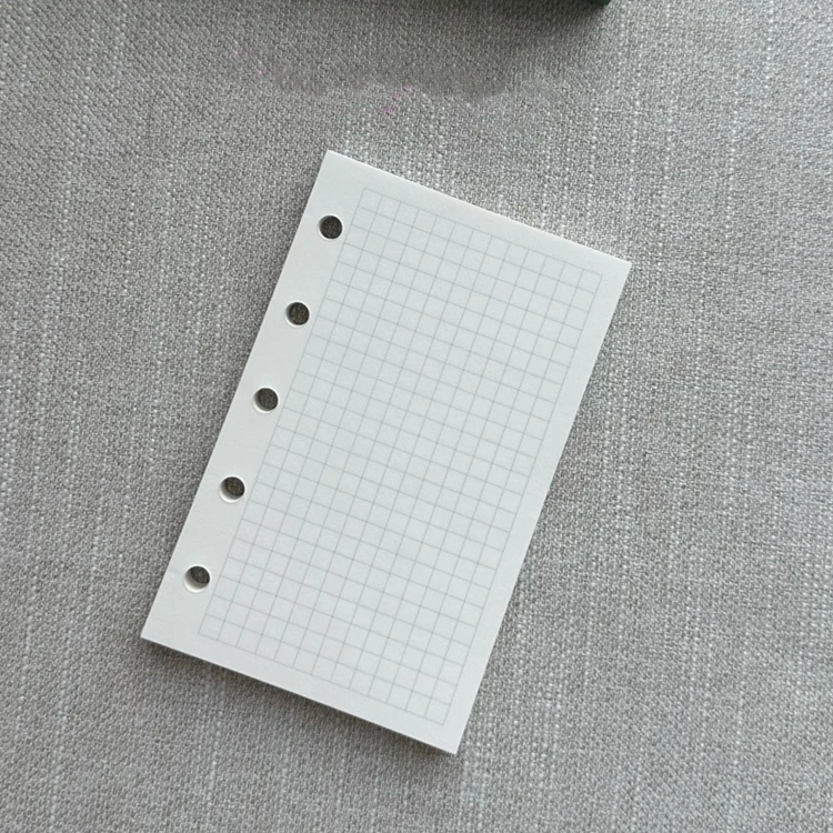Papier De Recharges A5 6 Trous Recharge Ligné Papier Pour A5 Carnet