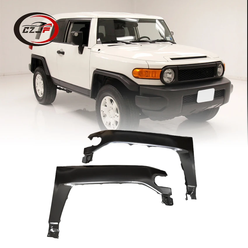 CZJF Front Bumper Fender for 2010 Toyota FJ Cruiser - Durable ABS