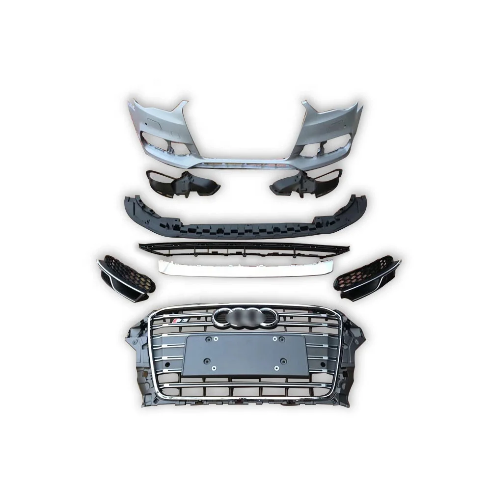 Modified Auto Front Bumper S3 Grille for Audi A3 2014-2016 - China Auto  Parts, Grill