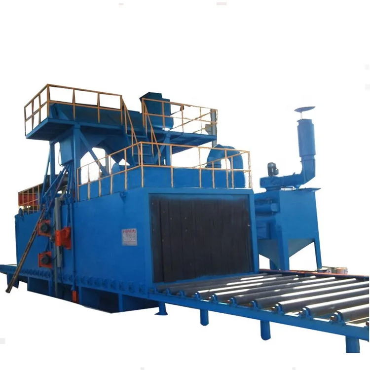 Shot Blasting and Painting Line Machine for Industrial Workpiece Surface Cleaning