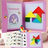 Tangram da ragazza + blocchi di legno