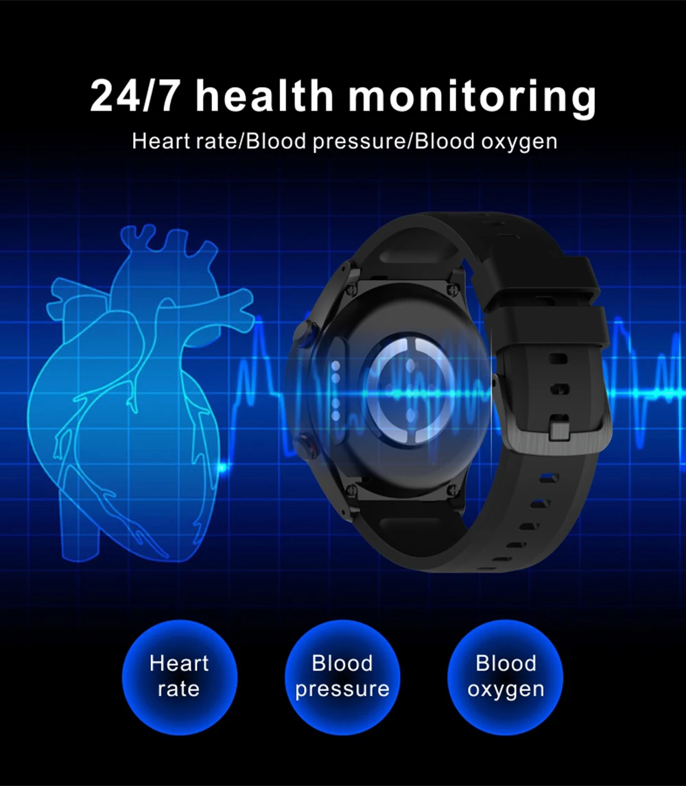 Fitness 4G Elderly GPS Smart Watch VL08S SOS Smartwatch With SIM Card Health Care Wifi Elderly Bracelet for Disabled People