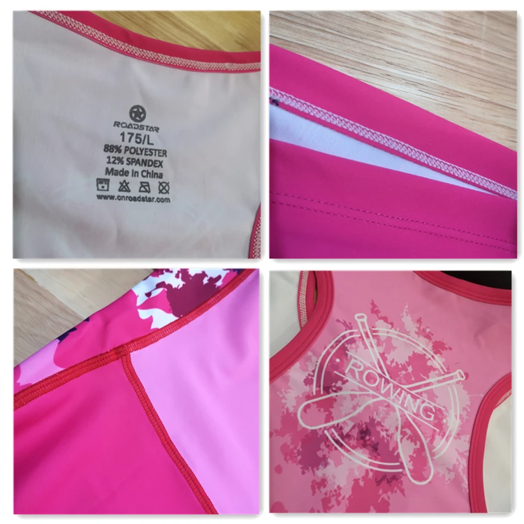 Roadstar Custom Rowing Uniforms Factory Oem Row Clothing Sublimation Rowing Suit