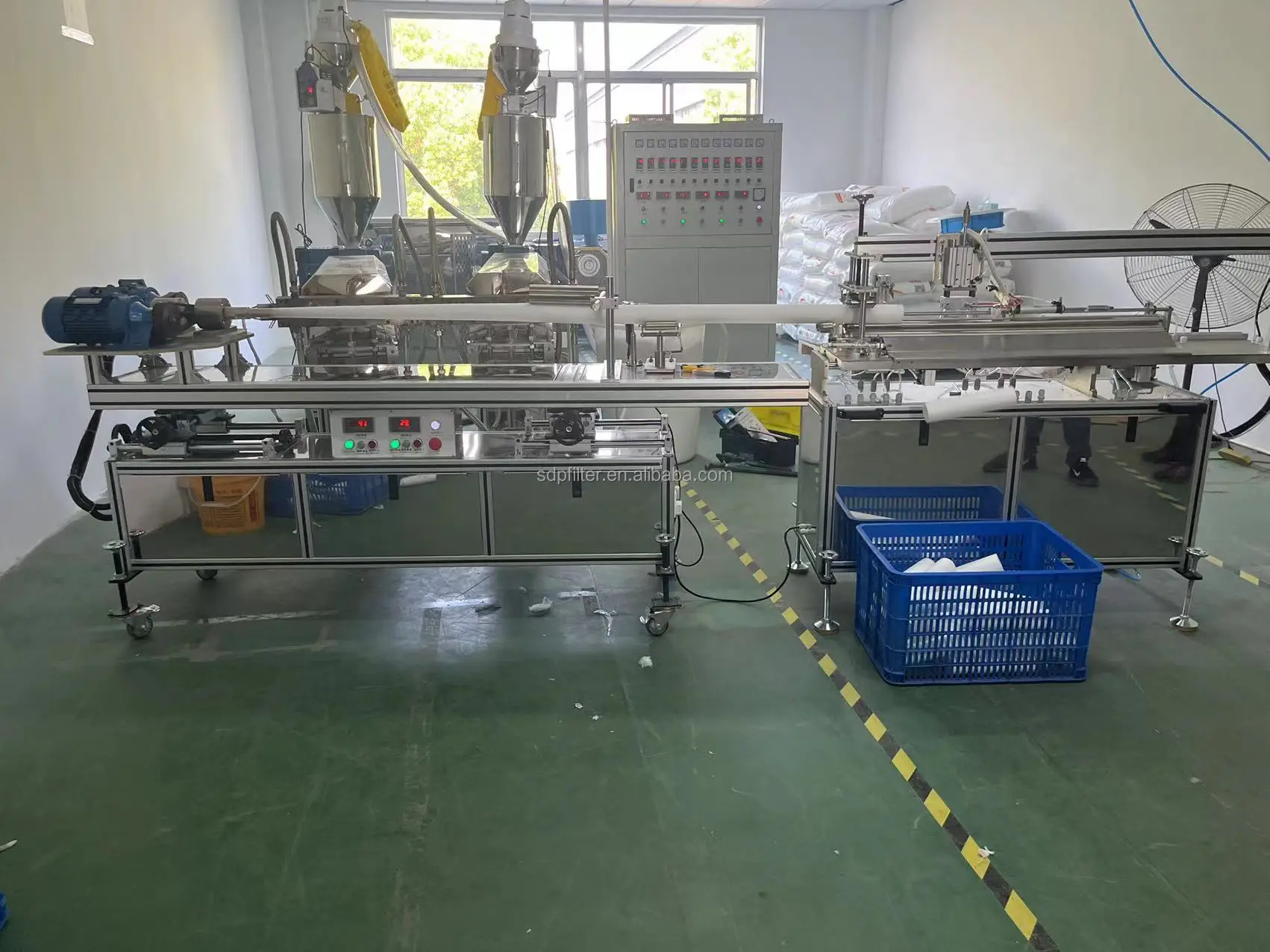 3 Layers PP Cartridge Production Line Machine,PP Melt Blown Filter ...