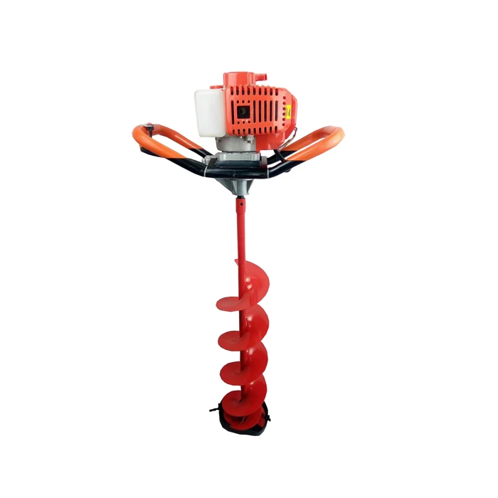 Manual Petrol Power Earth Auger Drilling Digging Machine Tree Hole Ground Driller