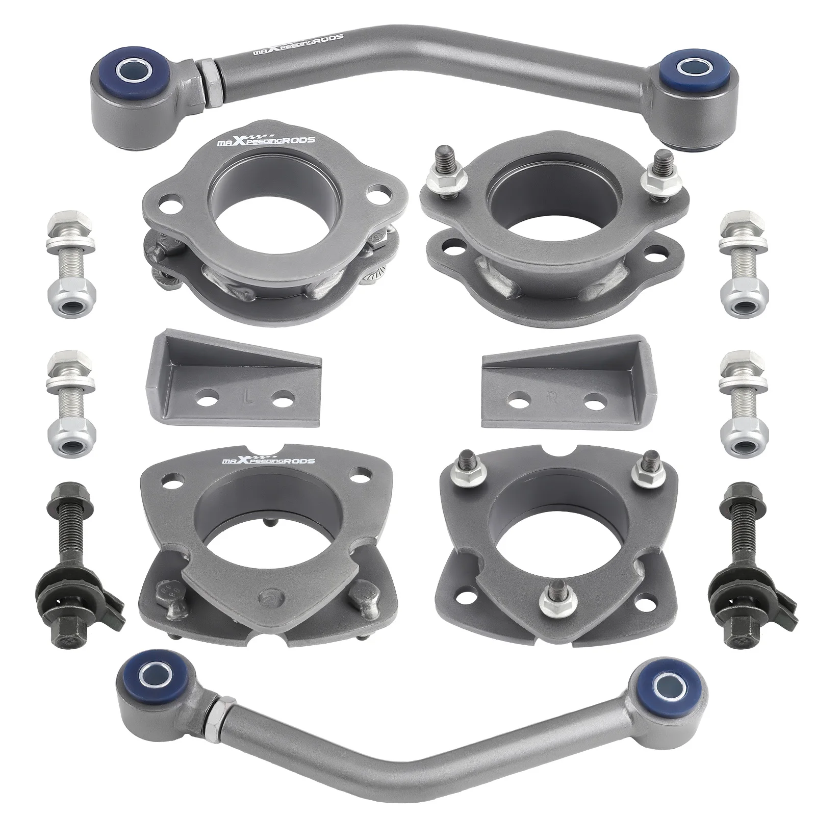 MaXpeedingrods 2" Front 2" Rear Leveling Lift Kit & Spacers for Jeep Patriot MK 2007-2017