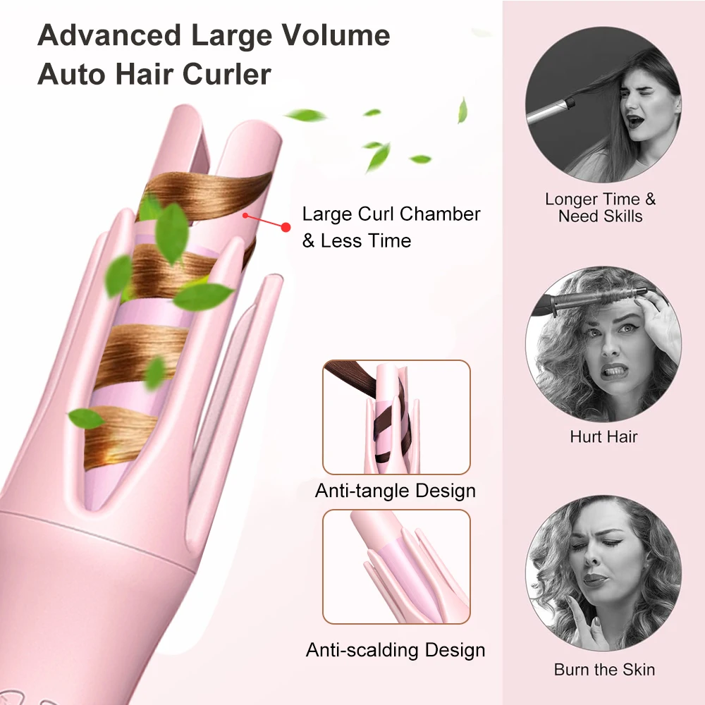 Rotating Hair Wave Curler