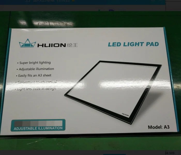 Huion A2 Led Tracing Light Light Box Kids Toy Light Box Adjustable