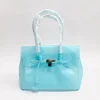 Tpu light blue-with rivets on keychain base-352715cm