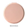 Miroir en cuir PU rose