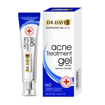 DR.DAVEY Acne Spot Treatment Gel Scar Remove Gel for Face Oil-free Maximum Strength Acne Cream anti acne face cream