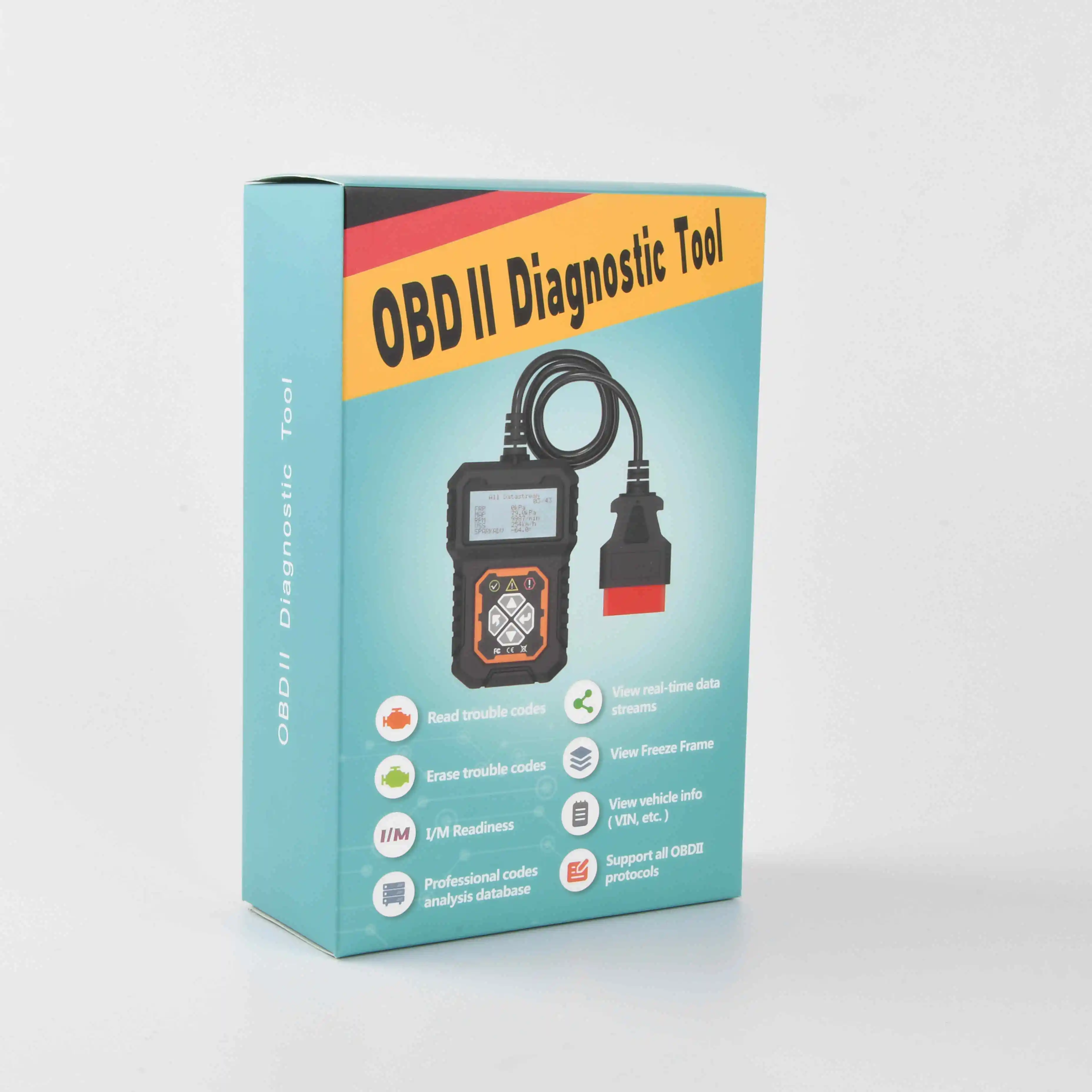 Obdii Obd2 Eobd Diagnostic Scanner T31 Code Reader For Car,Suvs,Light