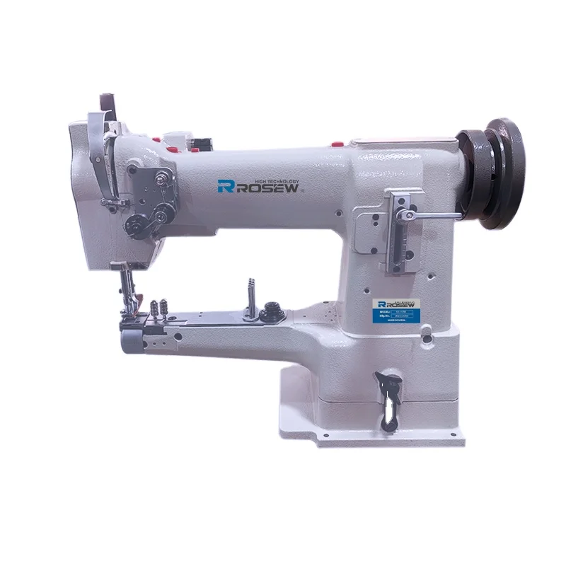Rosew GC335B High Speed Single Needle Cylinder Bed Compound Feed Lockstitch Machine Big Hook