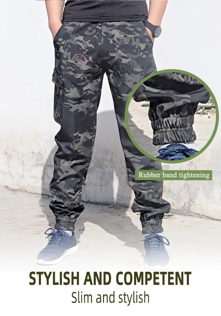 Custom Tactical Cargo Trousers Training pants 