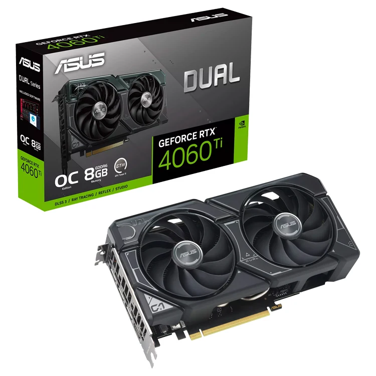 もなかじゃんぼ GeForce RTX 4060 Ti DUAL 8GB ASUS Dual Geforce RTX 4060 Ti OC Edition 8GB GDDR6 GPU