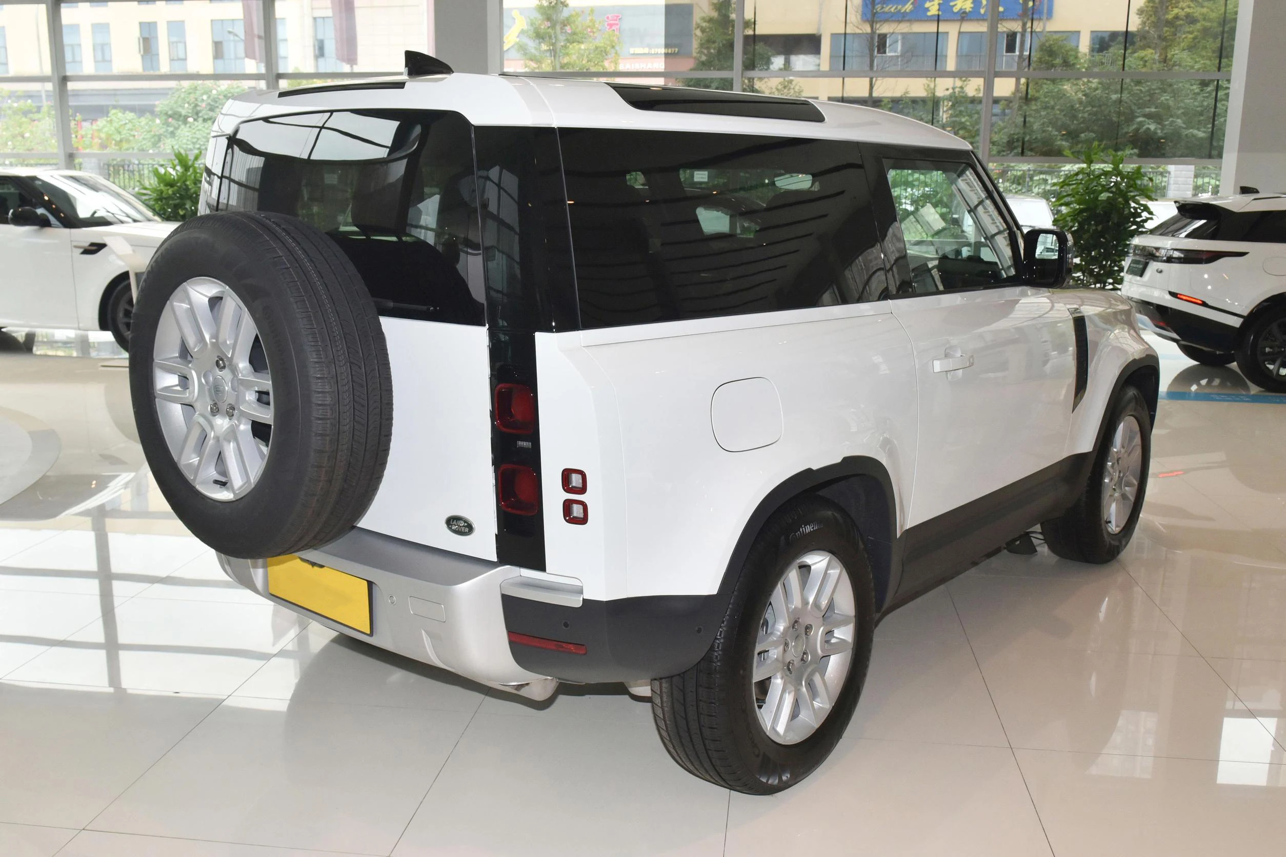 Land Rover Defender SUV factory