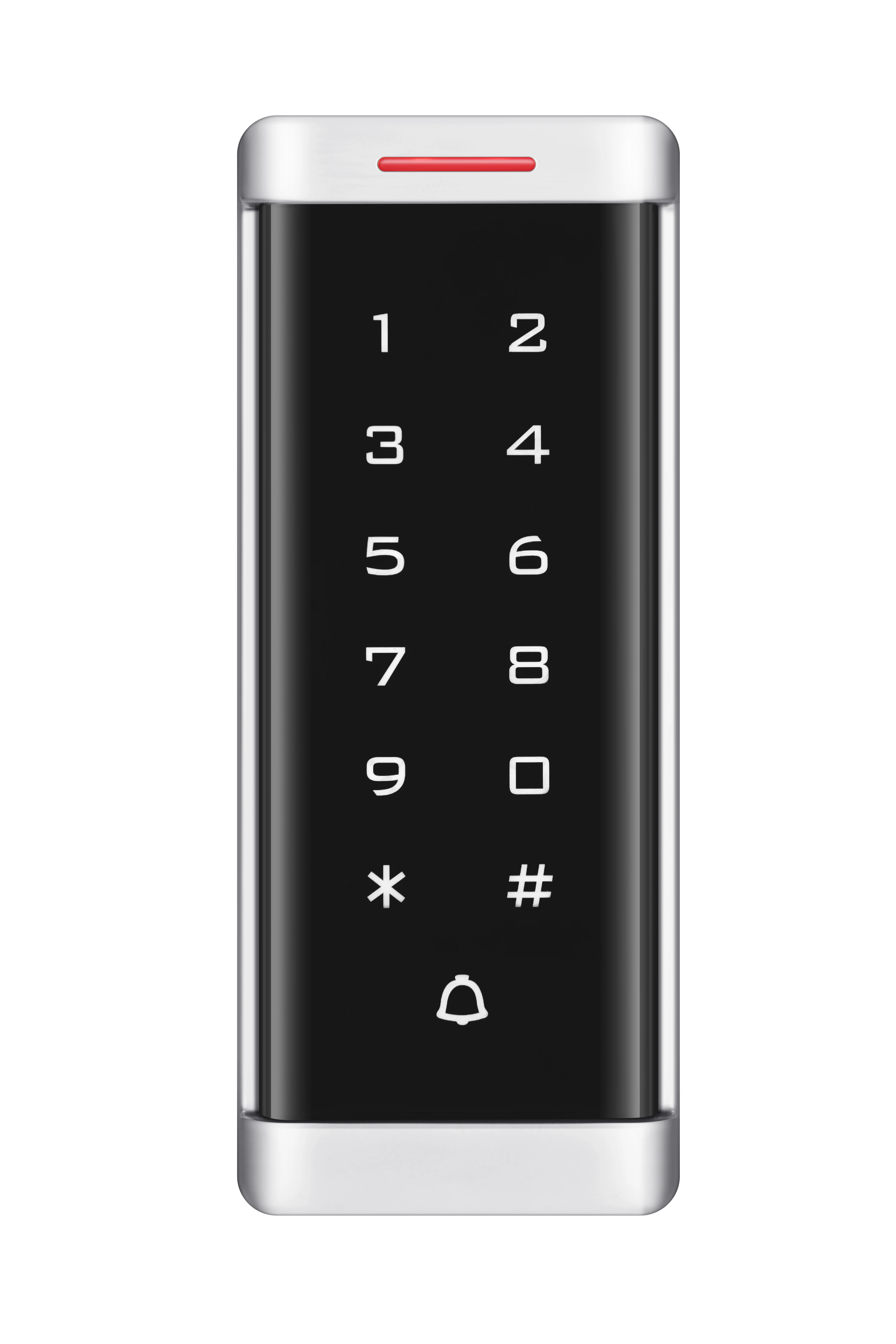 Door Access Control DIY Kit with RFID Access Control Keypad Power Supply Electromagnetic Lock Metal Exit Button RFID Keyfob 2000