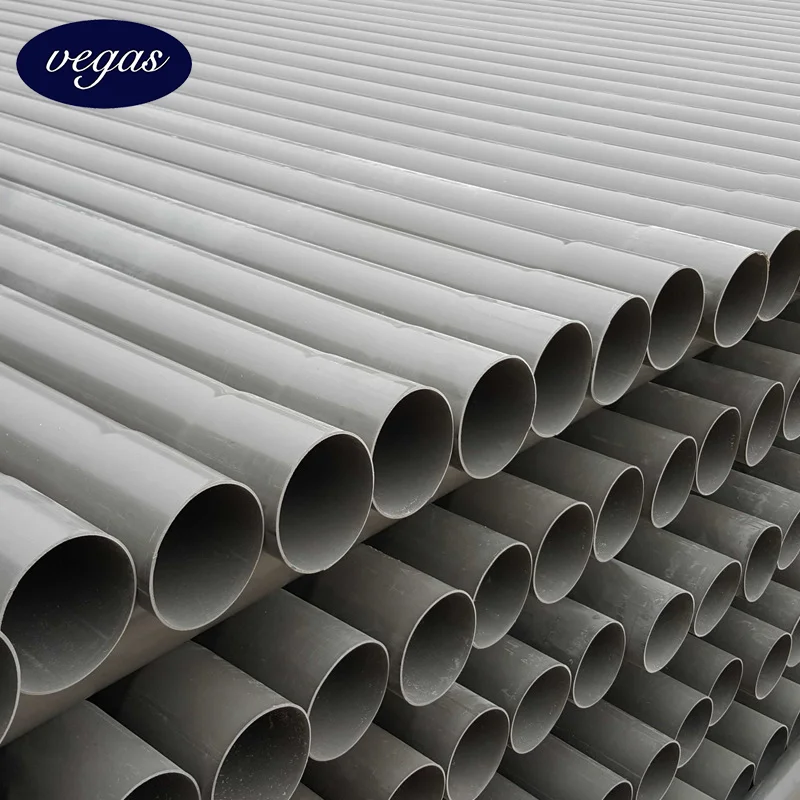 Plastic Pvcu Pipes Polyvinyl Chloride Pipe Price 110mm 125mm Pvc Pipe