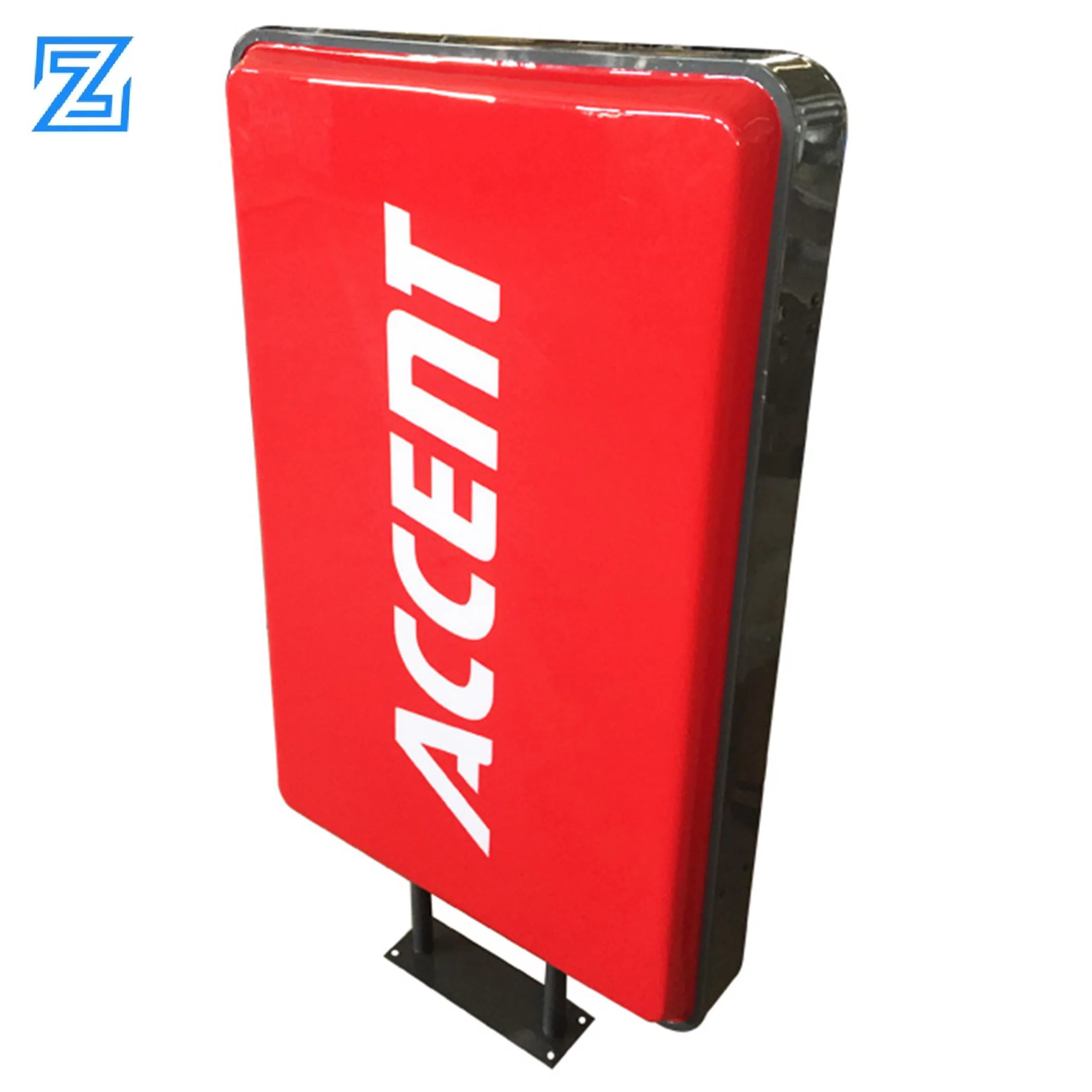 Custom New Style Waterproof Advertising LED Light Box for Shop Square Shape Double Sided Luminous Mental Acrylic Lightbox