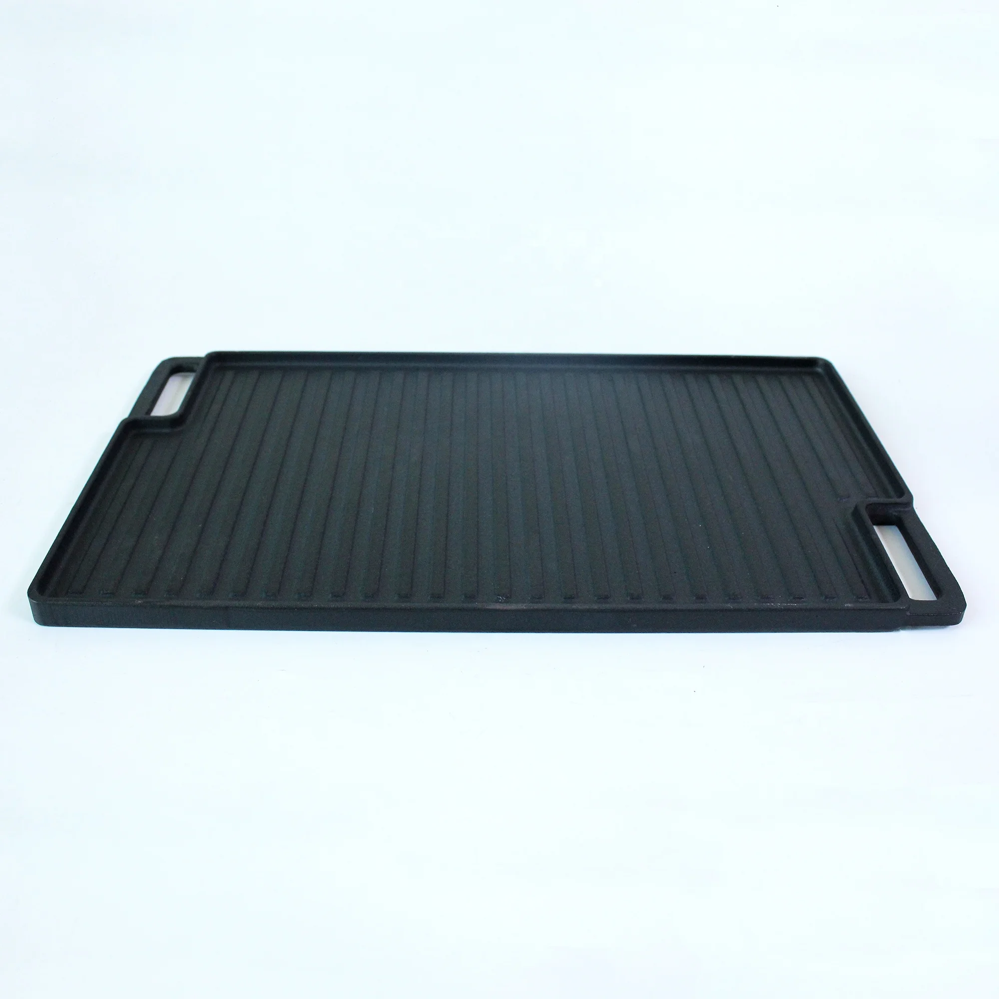 Reversible Cast Iron Induction Teppanyaki Griddle Plate