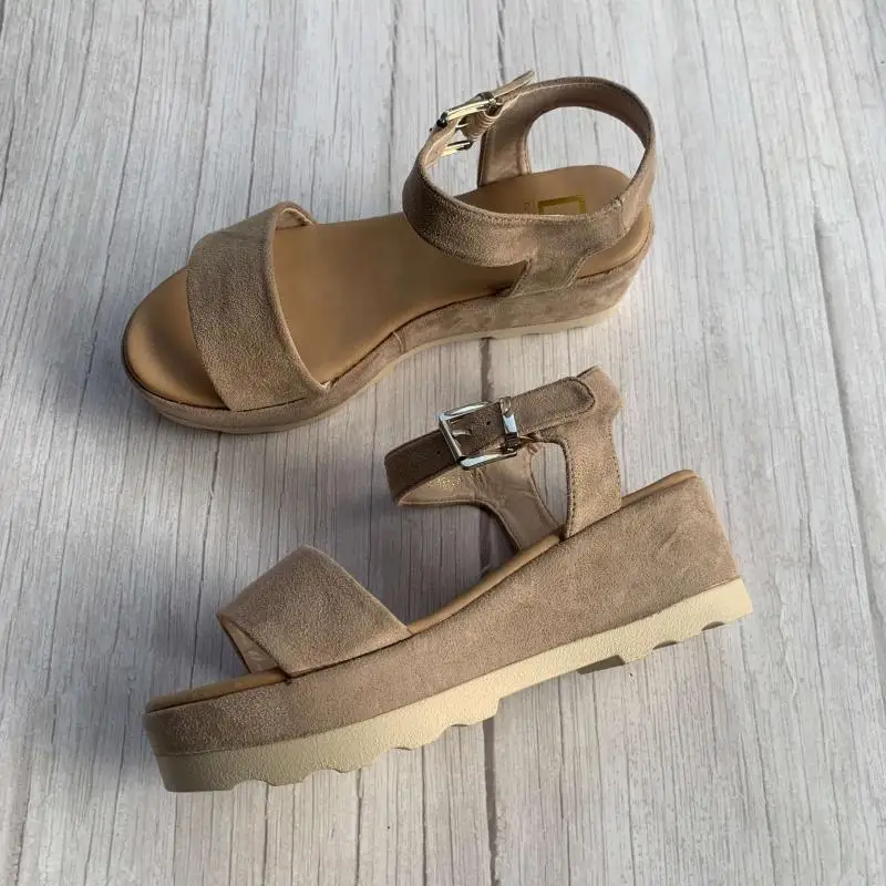 sandalias ganchillo mujer
