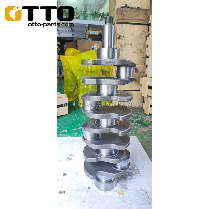 Machinery Engine Parts - 4BG1T Crankshaft for Excavators